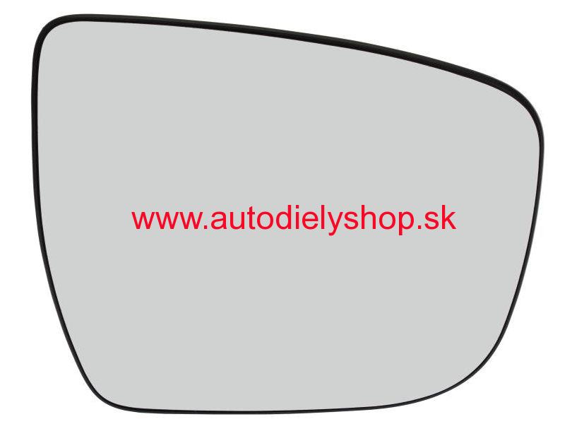 Nissan X TRAIL 2013- Sklo spätného zrkadla Pravé
