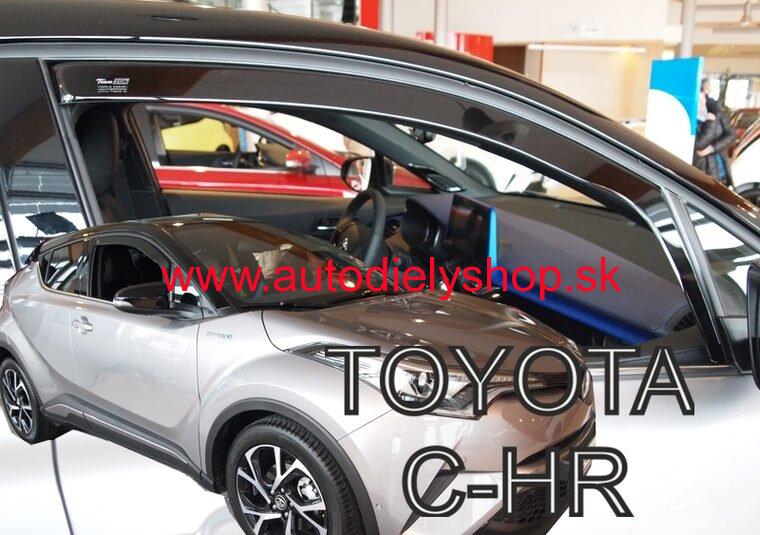 Toyota C-HR od 2016 (predné) - deflektory Heko