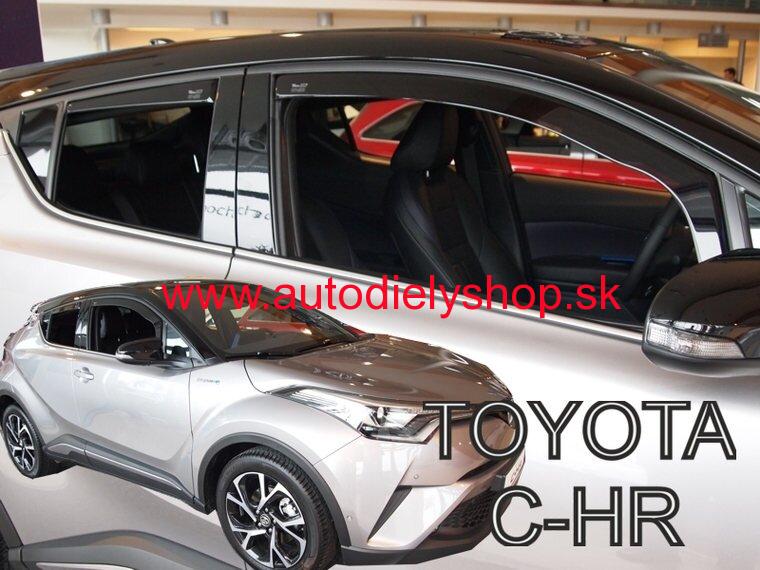 Toyota C-HR od 2016 (so zadnými) - deflektory Heko