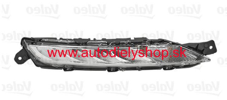 Citroen C4 PICASSO 6/13- denné svietenie LED Pravé / VALEO