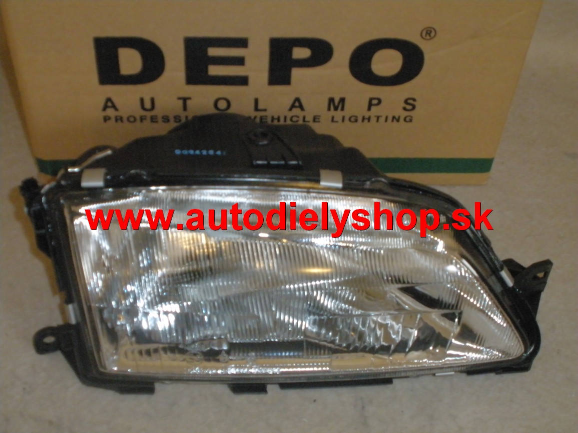 Peugeot 306 3/93-4/97 svetlo H4 pravé 