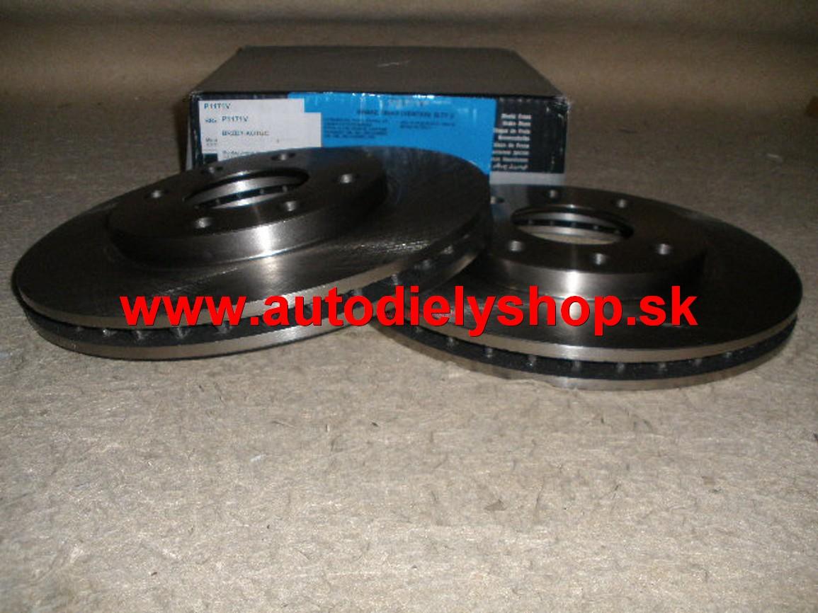  Peugeot 306 5/97-3/01 predné brzdové kotúče Sada 247mm,vetrané 