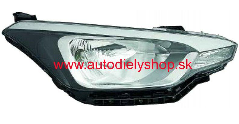 Hyundai I20 2014- svetlo H4 Pravé / 5dv