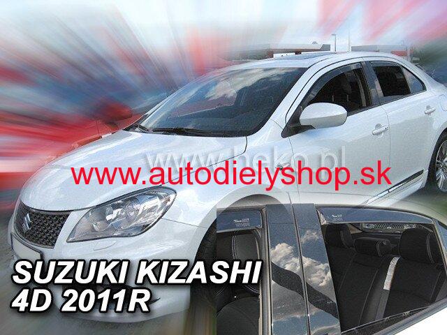 Suzuki Kizashi od 2010 (so zadnými) - deflektory Heko