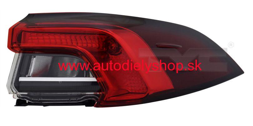 Toyota COROLLA HB,KOMBI 10/2018- zadné svetlo vonkajšie Pravé LED / Sedan