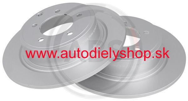 Mitsubishi ASX 2010- zadné kotúče Sada L+P /A.B.S/ 302mm