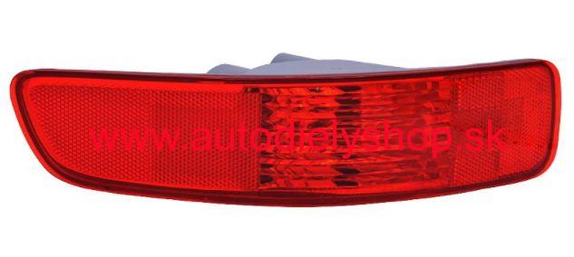 Mitsubishi OUTLANDER 09/09- zadná hmlovka v nárazníku Lavá