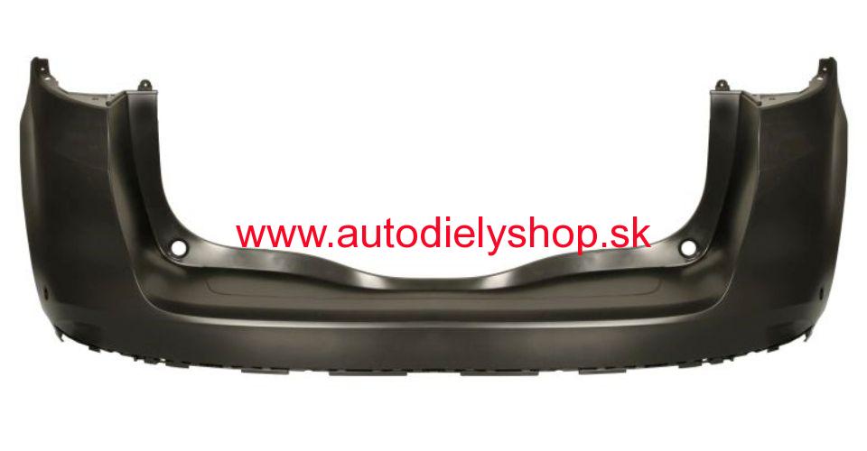 Renault SCENIC IV 9/2016- zadný nárazník s otvormi pre senzory