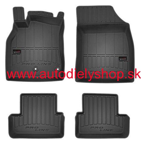 Renault Megane 2009-2016 - autorohože 3D s vysokým okrajom
