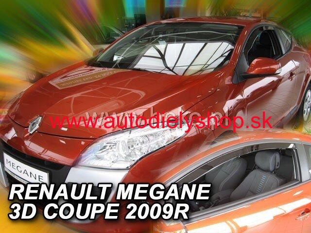 Renault Megane Coupe 2009-2016 (predné) - deflektory Heko
