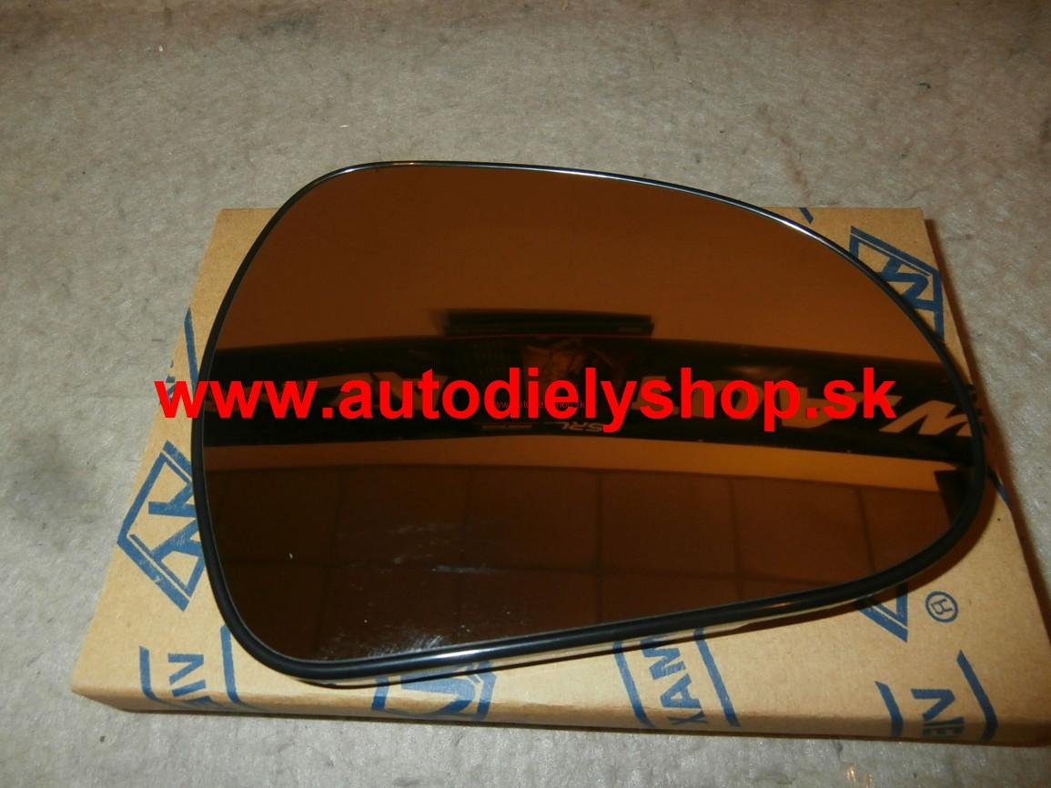  Peugeot 308 9/07- sklo zrkadla Pravé,vyhrievané 