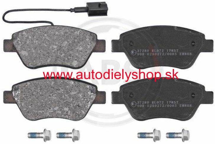 Ford FIESTA 2013- predné platničky Sada / A.B.S /