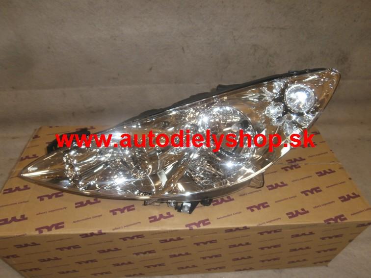 Peugeot 308 9/07- predné svetlo ľavé H1+H7 
