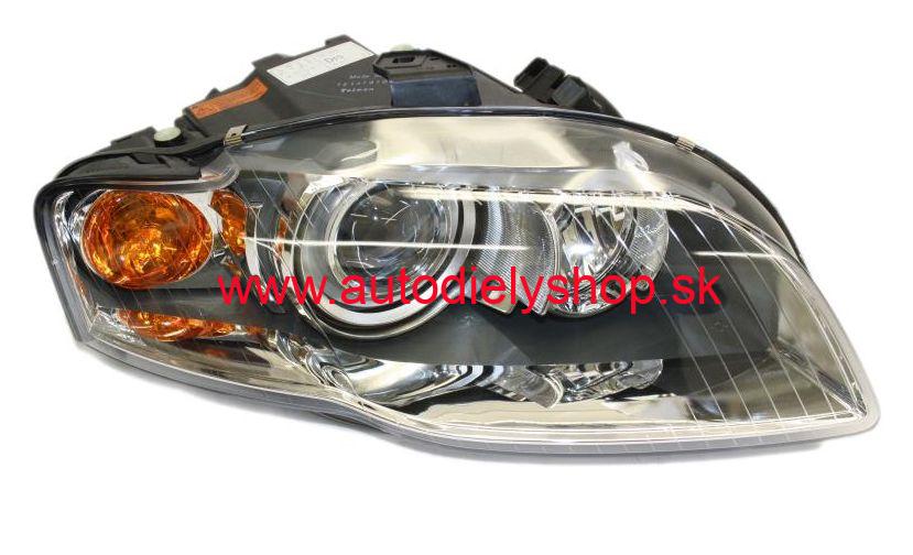 Audi A4 10/04- Predné svetlo Pravé /xenón/