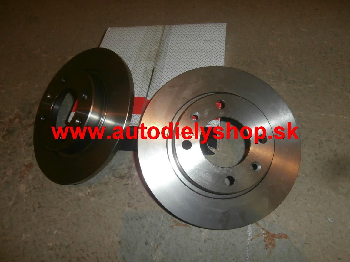 Peugeot 405 9/87-96 zadné kotúče 260mm Sada,CIFAM s ABS 