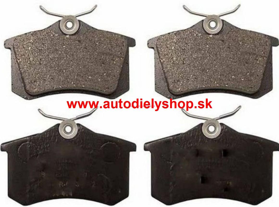 Peugeot 405 9/87-96 zadné platničky Sada / STARLINE /