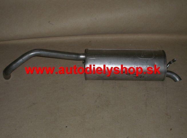 Škoda FABIA 9/99-7/04 Zadný diel výfuku 1,2 /40-47KW/-HB