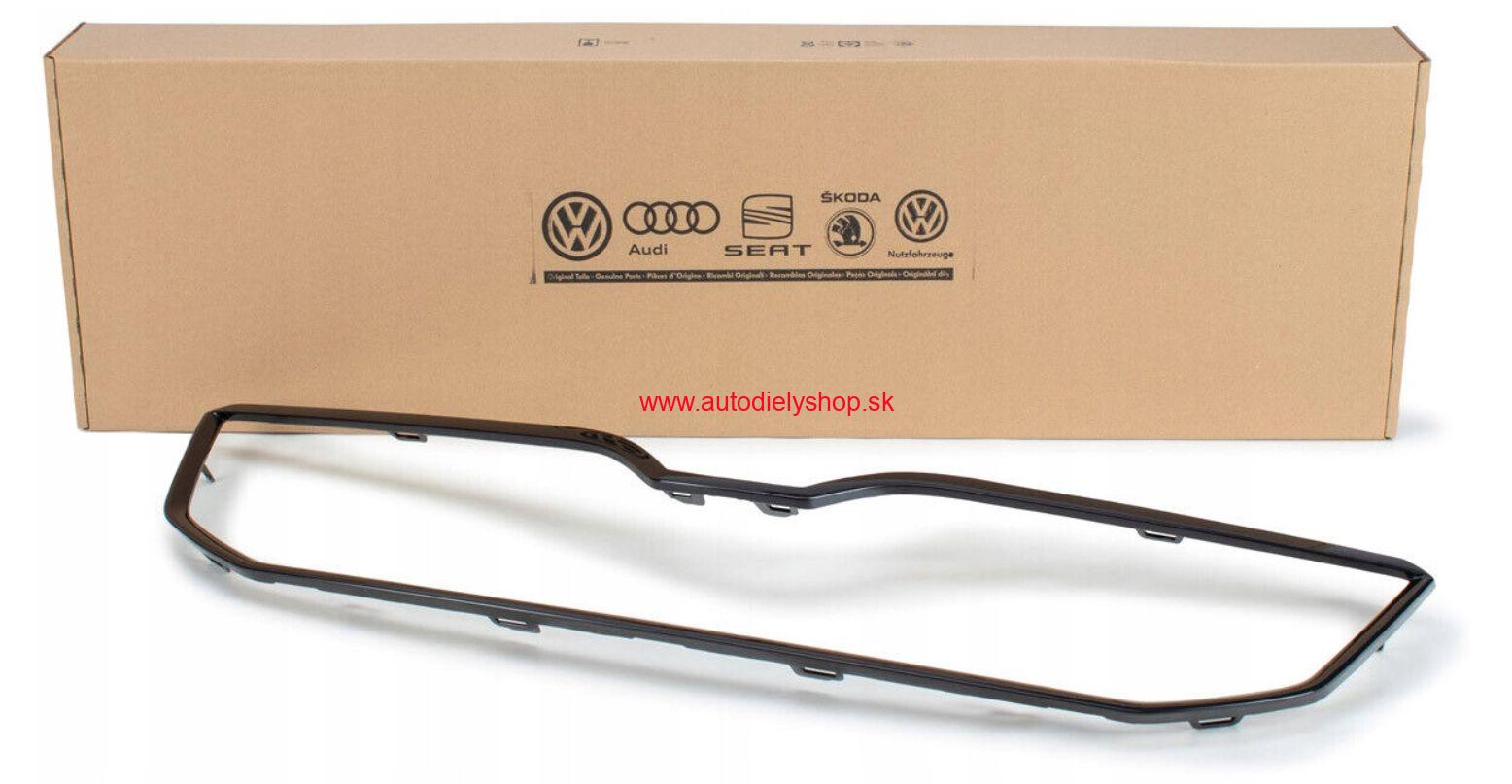 Škoda OCTAVIA III 11/2012- lišta prednej masky / Black Magic / originál