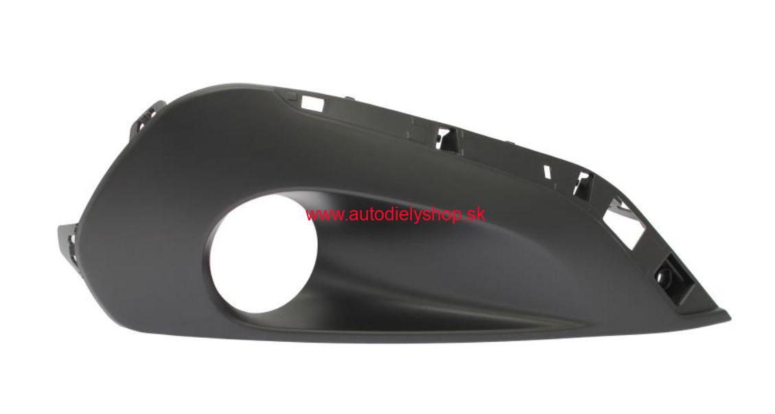 Peugeot 208 3/2012- mriežka nárazníka Pravá s otvorom / od r. v. 6/2015-