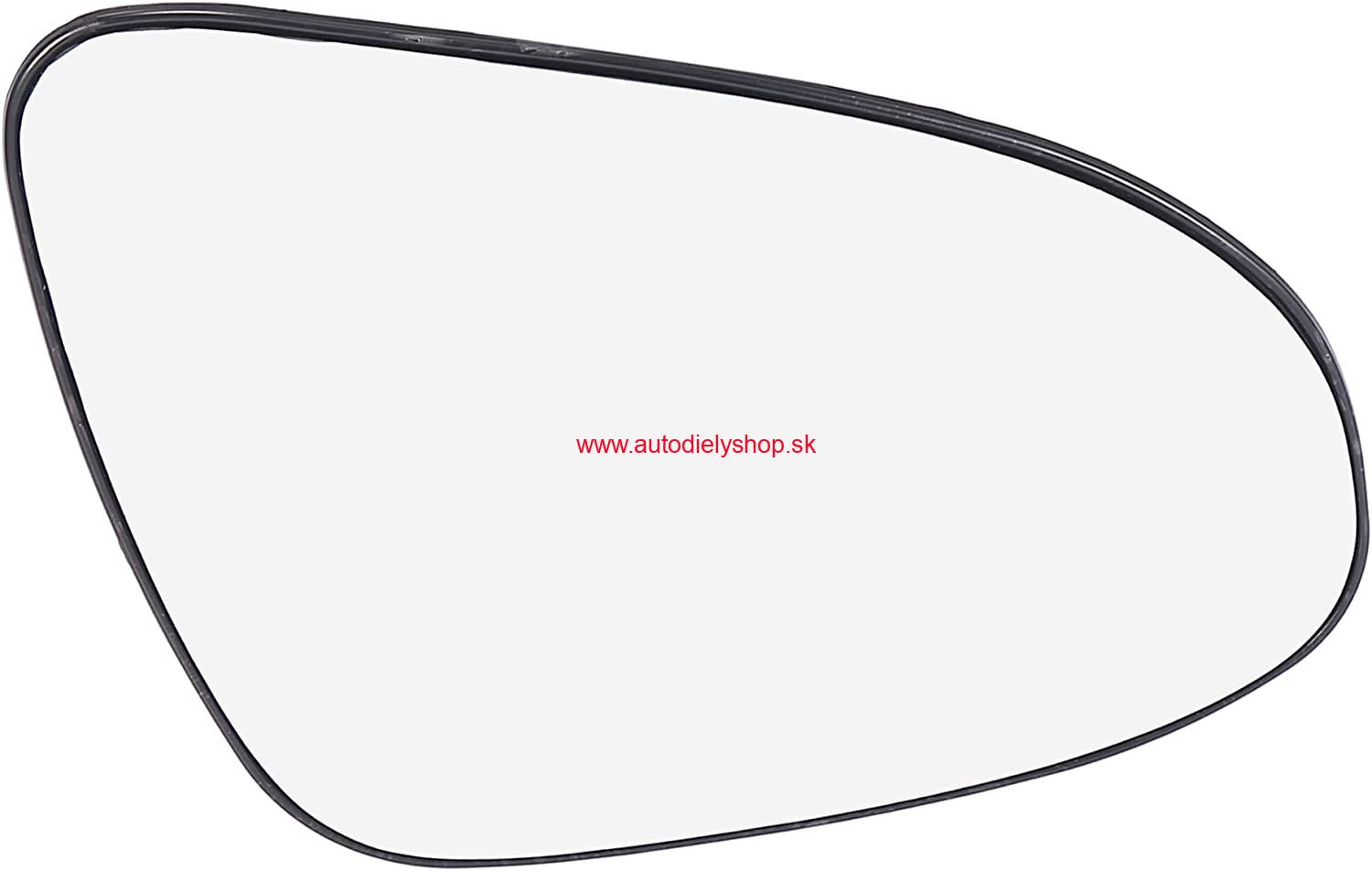 Toyota VERSO 03/09- sklo zrkadla pravé