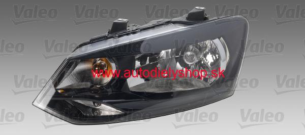 VOLKSWAGEN POLO 6/09- ľavé predné svetlo- VALEO
