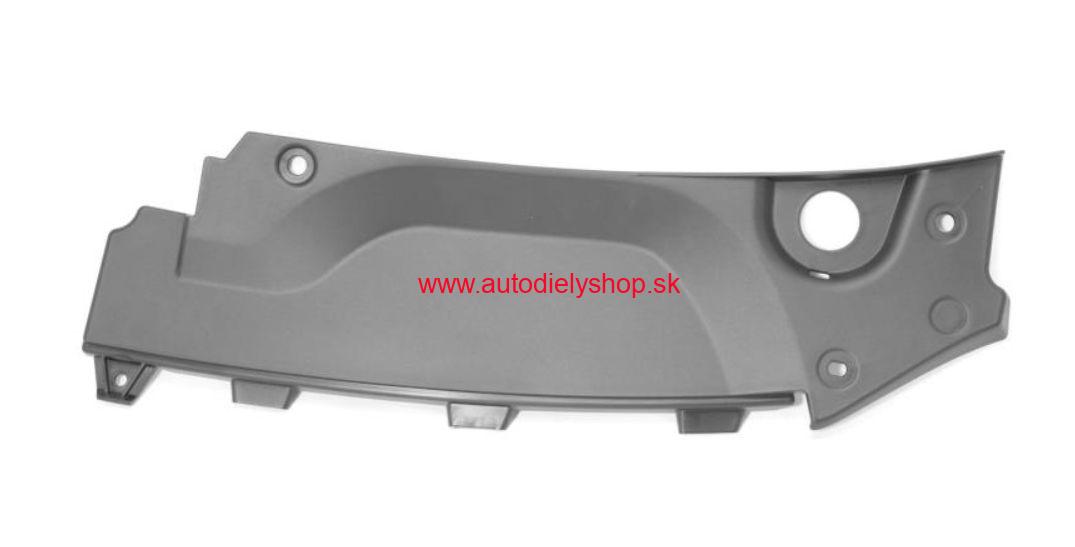 Škoda SUPERB II 3/2008- kryt prednej mriežky Lavý
