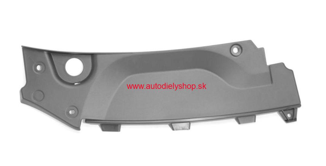 Škoda SUPERB II 3/2008- kryt prednej mriežky Pravý