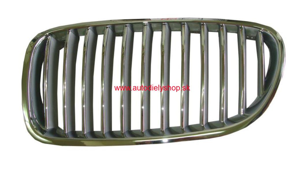 BMW 5 F07 GT 06/2009- maska Lavá / chrómová