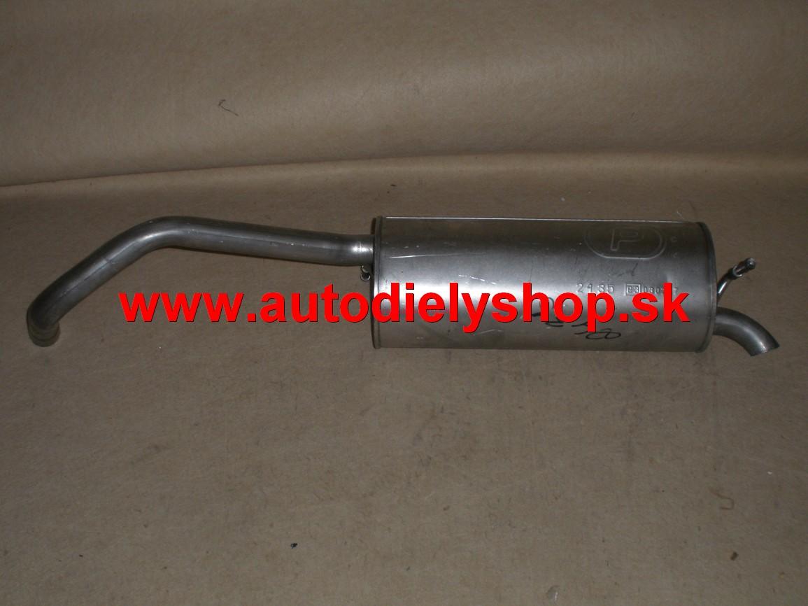 Škoda FABIA 9/99-7/04 Zadný diel výfuku 1,4-1,4 16V /44-50-55-74KW/ HB