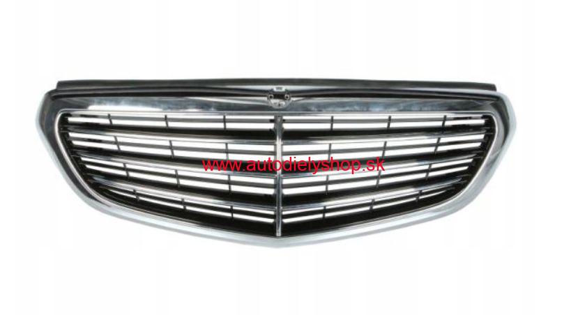 Mercedes W212 E 11/2013- predná maska / sivo čierna