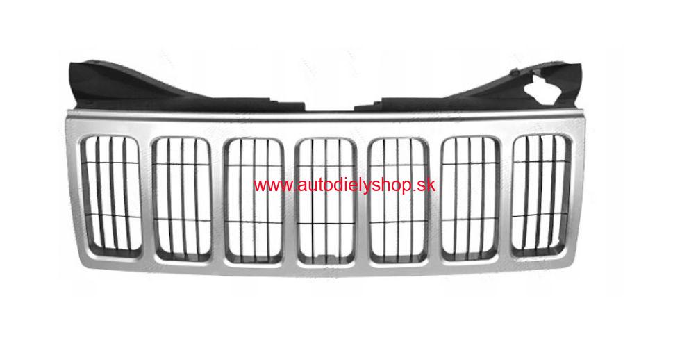 Jeep GRAND CHEROKEE 2005-2010 predná maska,chromova / od r.v.2007