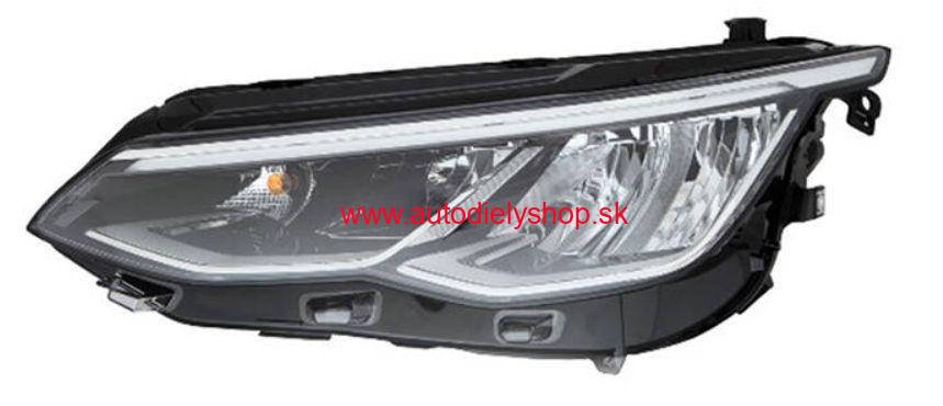 VW GOLF VIII 7/2019- svetlo LED+PWY24W Lavé / ABAKUS
