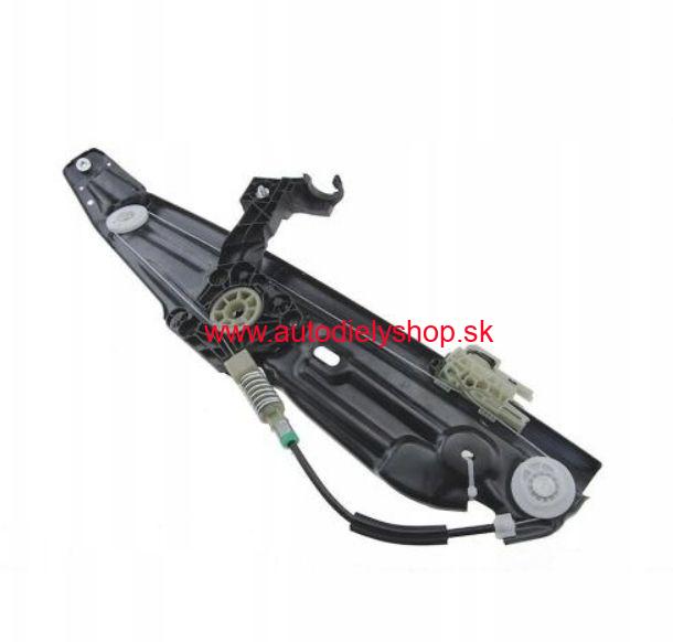 BMW 5 F10, F11 3/2010- zadný mechanizmus okna Pravý