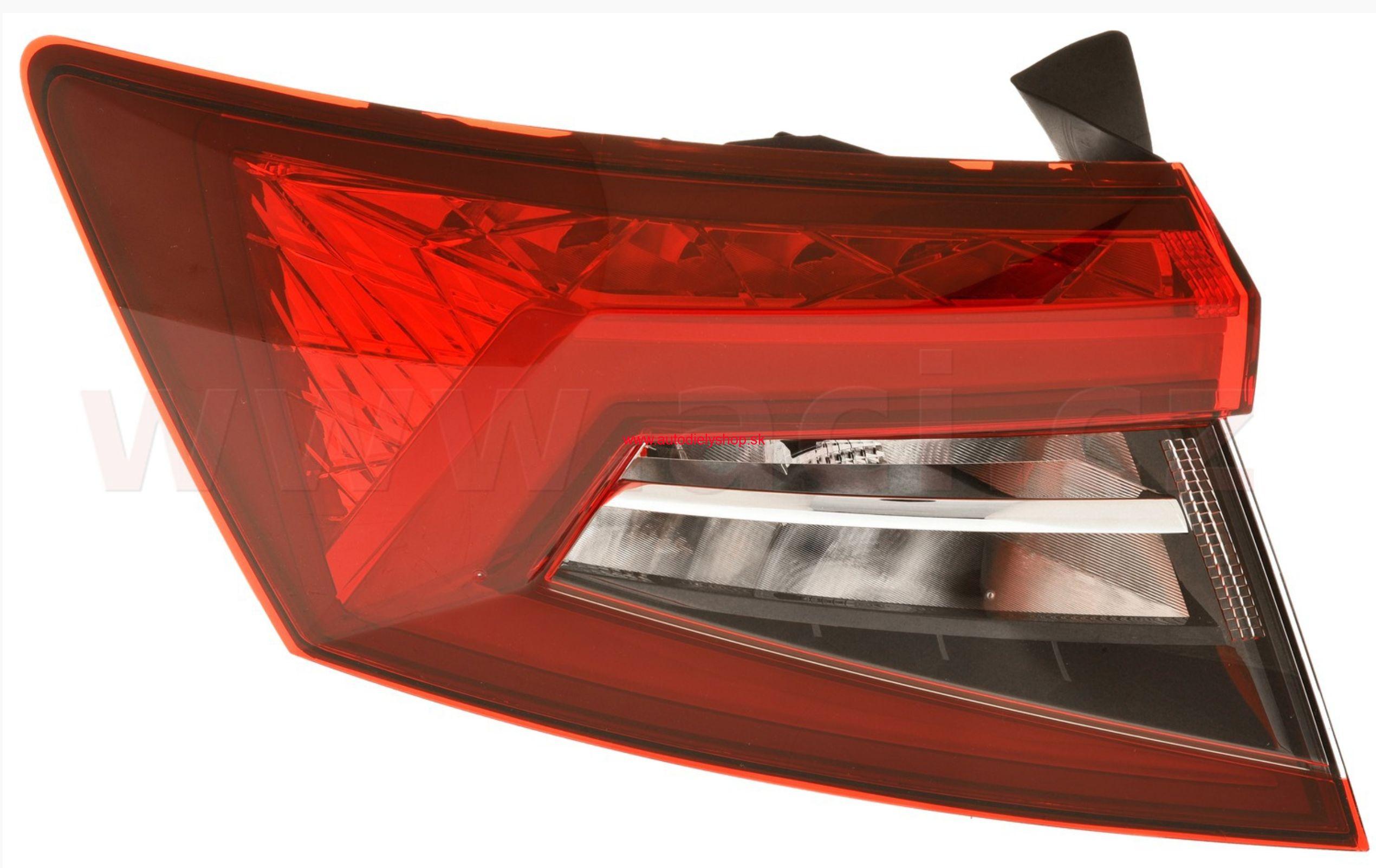 Škoda KAROQ 7/2017- zadné svetlo LED Lavé / VISTEON