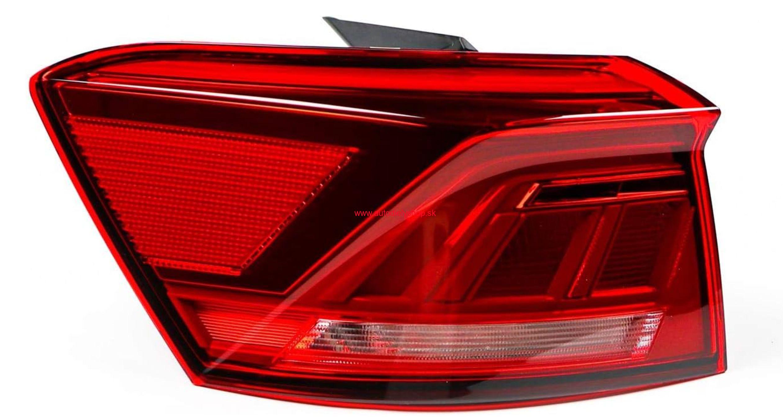 VW T-ROC 2017- zadné svetlo LED Lavé / vonkajšie červené