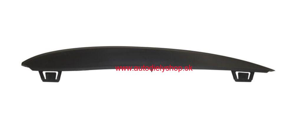BMW 5 F10, F11 3/2010- Lišta krytu predného nárazníka Ľavá /čierna/