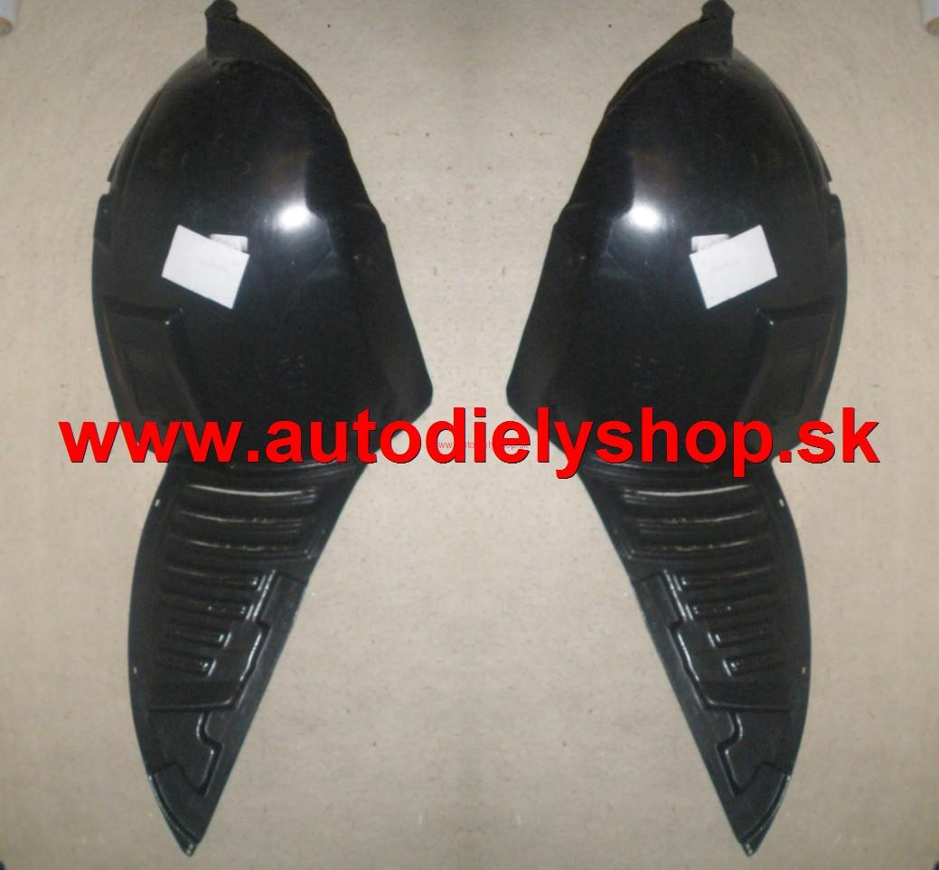  Peugeot 407 5/04- predné podblatníky sada L+P /predná časť/ 