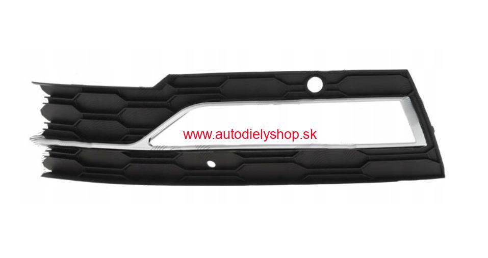 Škoda OCTAVIA IV 2020- mriežka nárazníka Lavá / komplet + otvor na senzor / STYLE