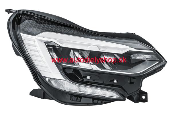 Renault Captur 2020- svetlo LED Pravé / HELLA