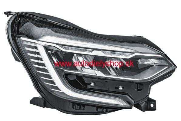 Renault Captur 2020- svetlo LED Pravé / HELLA / do r. 8/2021