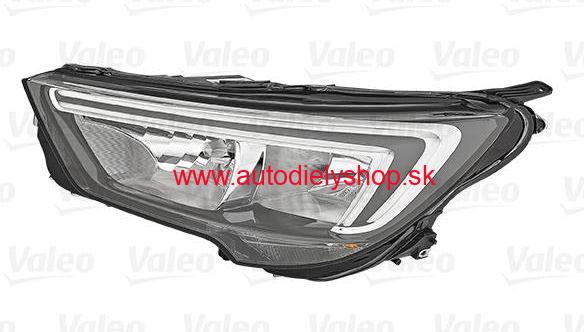 Opel CROSSLAND X 3/2017- svetlo H7+H7 Lavé / VALEO