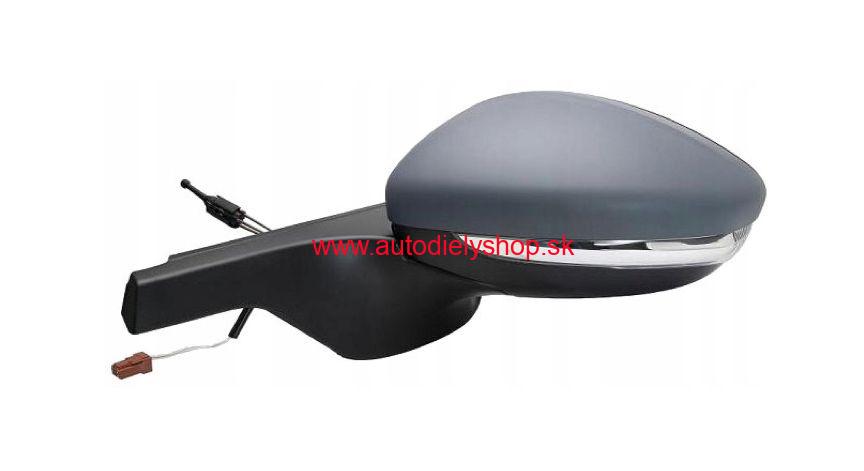 Citroen C3 10/2016- spätné zrkadlo mechanické Lavé / čierne