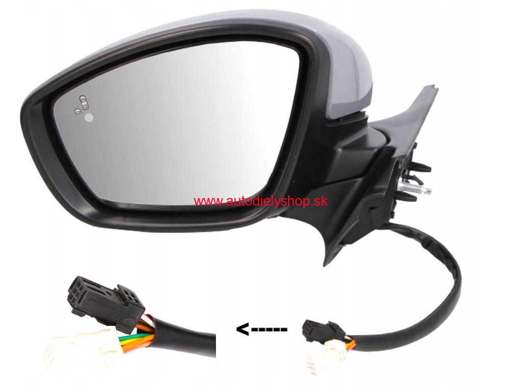 Citroen C3 10/2016- spätné zrkadlo elektrické Lavé