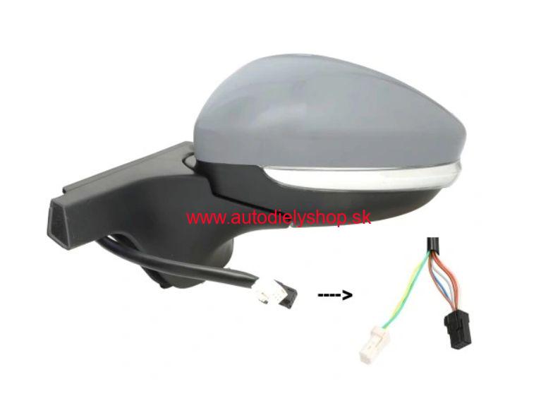 Citroen C3 10/2016- spätné zrkadlo elektrické Lavé / sklopné