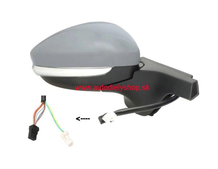 Citroen C3 10/2016- spätné zrkadlo elektrické Pravé / sklopné