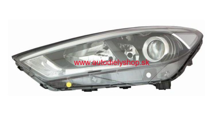 Hyundai TUCSON 9/2015- svetlo H7+H7+H7 Lavé