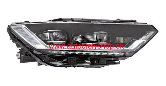 VW Passat B8 2014- svetlo LED Pravé s adaptívnou reguláciou / VALEO