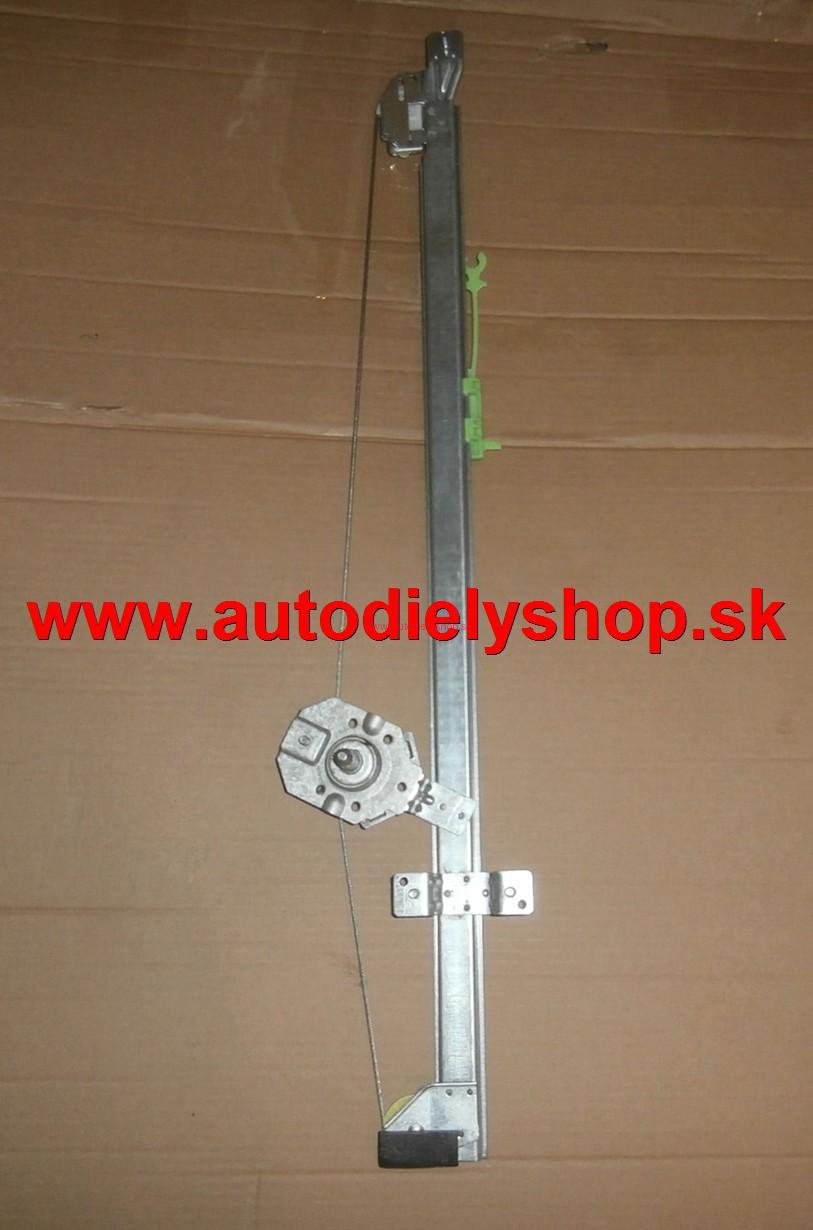 Peugeot BOXER 7/94-7/02 mech.predné stahovanie okna Lavé,Komplet 