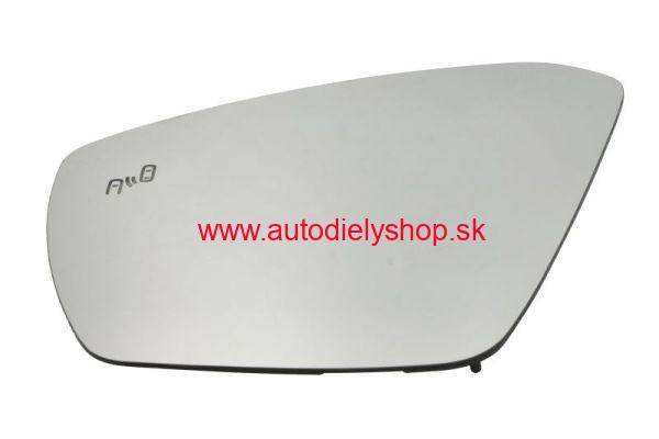 Škoda OCTAVIA III 11/2012- sklo zrkadla Lavé s postranným asistentom