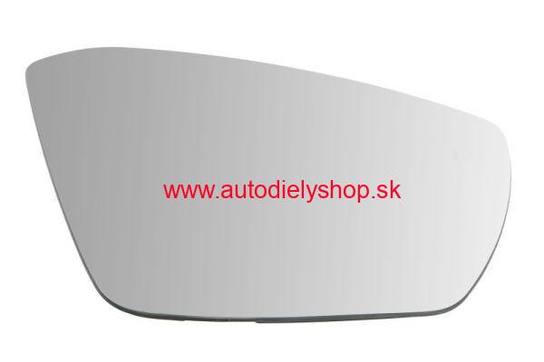Škoda OCTAVIA III 11/2012- sklo zrkadla pravé s postranným asistentom